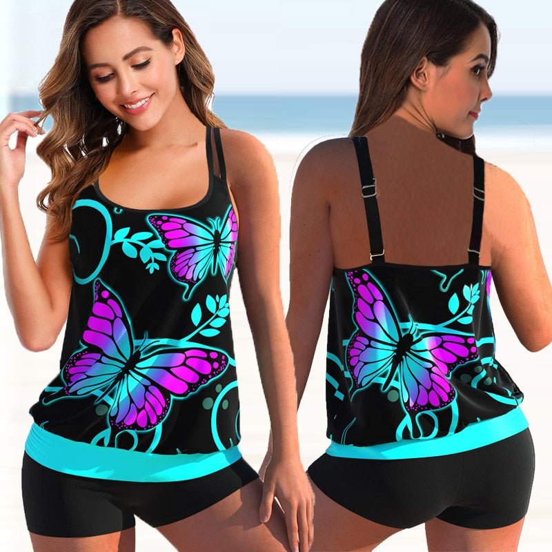 Elarin | Tankini pour Femme | Maillot de Bain