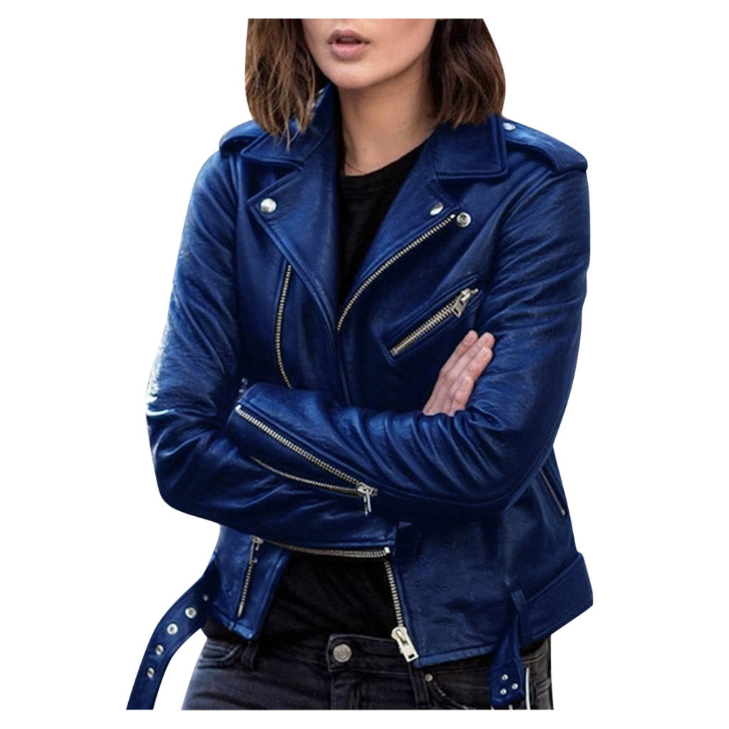 Veste Cuir pour Femme | Style Vintage & Zippée