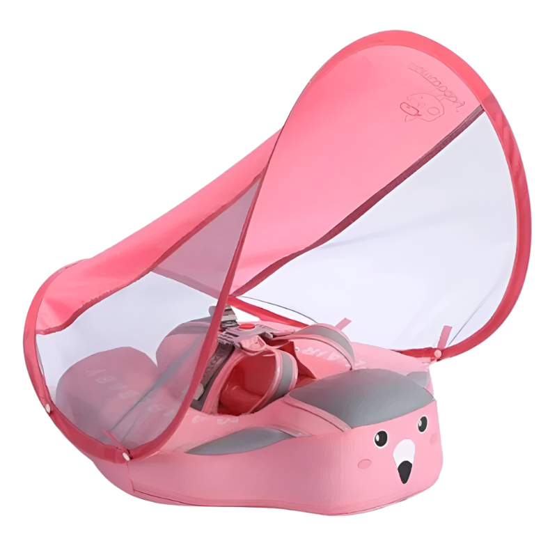 MambaBaby | Flotteur pour bébé avec harnais de sécurité et protection UV