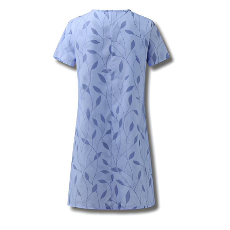 Beate | Robe décontractée à col en V et à motif floral pour femmes