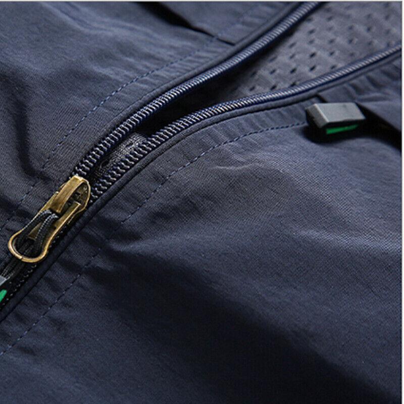 Ben | Gilet homme léger à fermeture zippée été