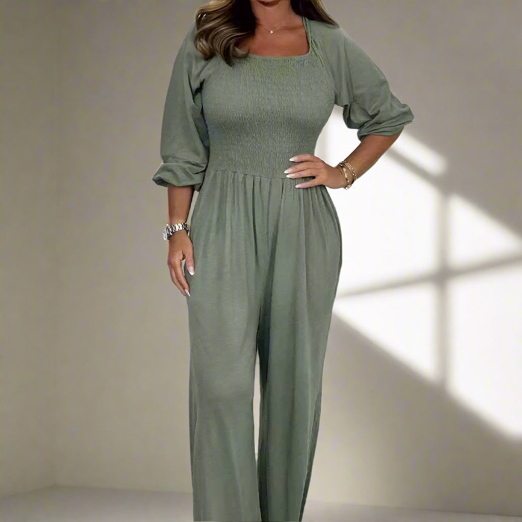 Nia | Combinaison Femme avec Taille Élastique – Douce et Aérée