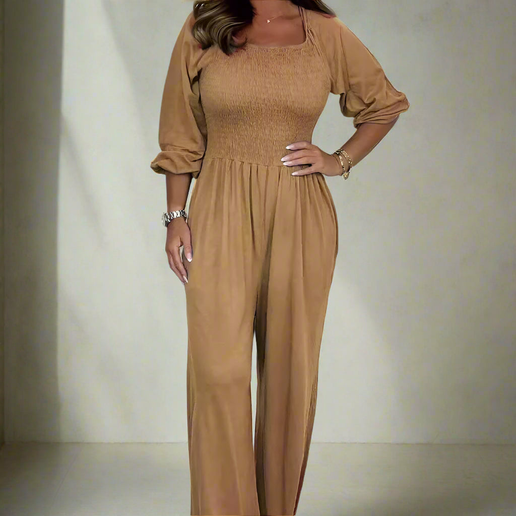 Nia | Combinaison Femme avec Taille Élastique – Douce et Aérée